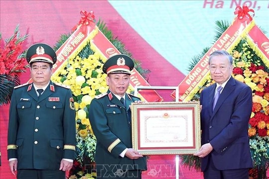 Tổng Bí thư Tô Lâm dự Lễ kỷ niệm 80 năm Ngày truyền thống Tình báo Quốc phòng