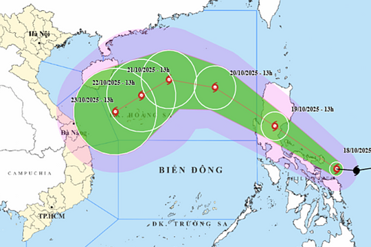 Bão Fengshen và không khí lạnh sẽ gây mưa lớn cho miền Trung