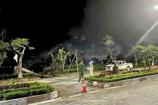 Vướng dây cáp giữa đường, người đàn ông tử vong