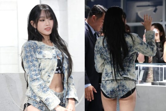 Nữ thần tượng mặc đồ quá ngắn