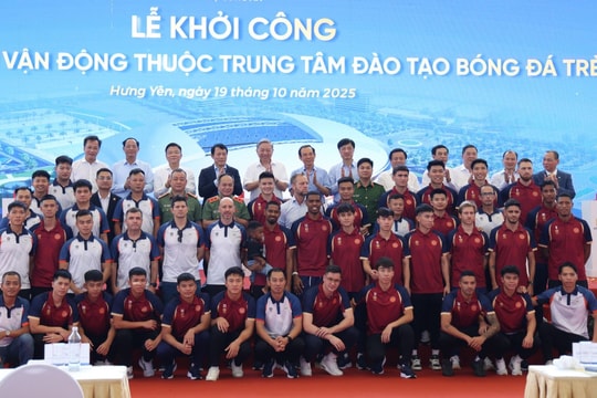 Bộ Công an khởi công xây dựng sân vận động 60.000 chỗ ngồi tại Hưng Yên