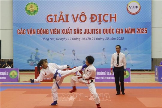 Khai mạc Giải vô địch các vận động viên xuất sắc Jujitsu quốc gia năm 2025
