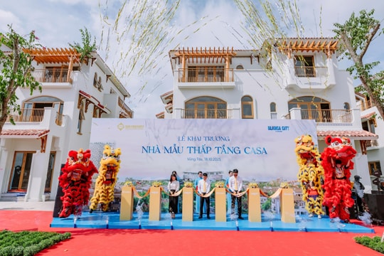 Đô thị Sun Group Vũng Tàu khai trương nhà mẫu thấp tầng Casa