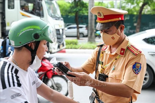 Người điều khiển mô tô vi phạm nồng độ cồn chiếm tỷ lệ cao nhất