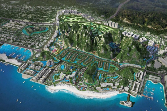 Tổ hợp sân golf gần 24.800 tỷ đồng giáp vịnh Bái Tử Long dự kiến vận hành từ 2029