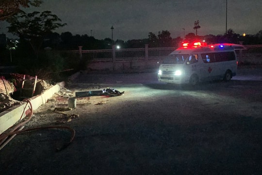 Nam công nhân bị đất vùi lấp tử vong khi thi công hố ga