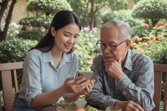 Cụ bà 70 tuổi đạp xe 4 km đi đóng tiền điện vì không biết chuyển khoản