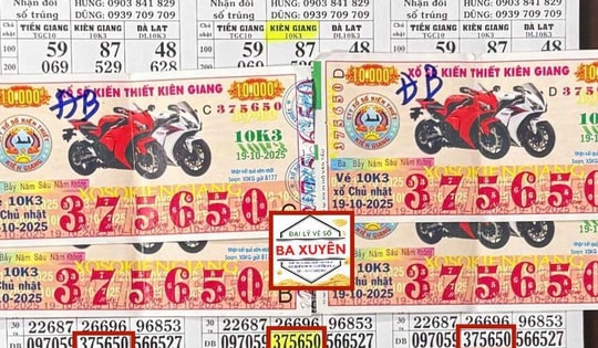 Xổ số miền Nam: Giải độc đắc lại “nổ” tại đại lý vé số Ba Xuyên