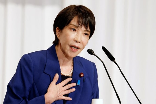 Bà Sanae Takaichi trở thành nữ thủ tướng đầu tiên của Nhật Bản