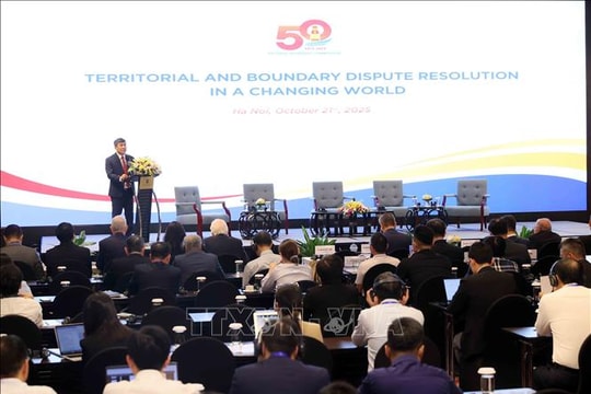 Hội thảo quốc tế 'Giải quyết tranh chấp biên giới lãnh thổ trong một thế giới biến động'