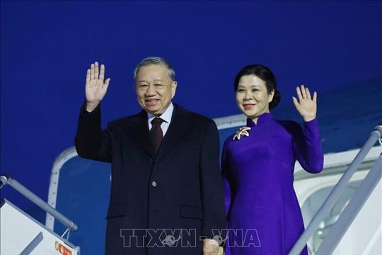 Lễ đón Tổng Bí thư Tô Lâm và Phu nhân thăm chính thức Cộng hòa Phần Lan