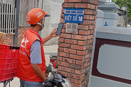 Sáng kiến dùng mã QR thay số nhà