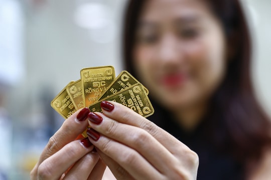 Giá vàng miếng trong nước tăng hơn 3 triệu đồng