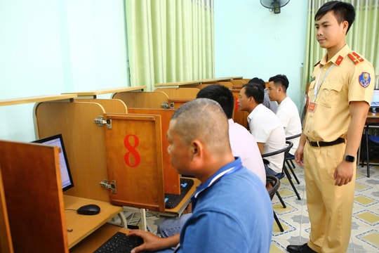 Người học lái xe có thể được xác thực điện tử để chống gian lận