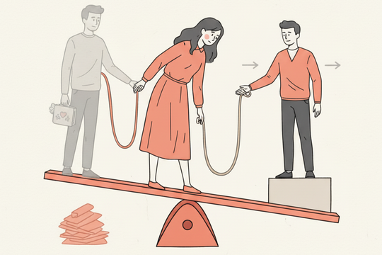 Tôi động viên bạn gái hãy quay lại với tình đầu