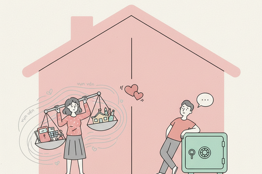 Tiền của chồng là của anh, tiền của tôi phải để lo cho cả nhà