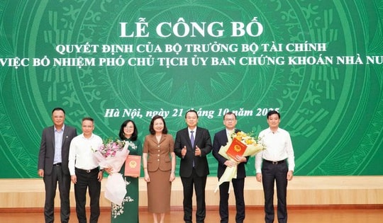 Bổ nhiệm 2 Phó Chủ tịch Uỷ ban Chứng khoán Nhà nước