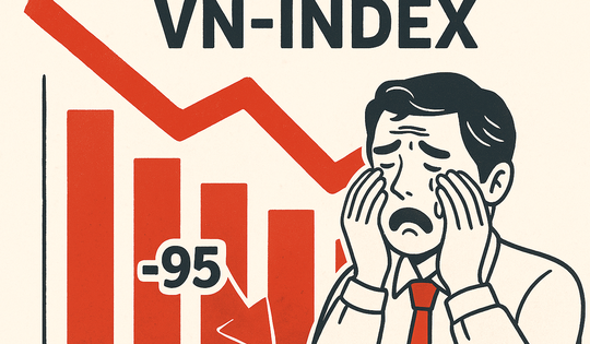 Chứng khoán tiếp tục giảm sau cú sập gần 100 điểm, tài khoản "bốc hơi" từng giờ