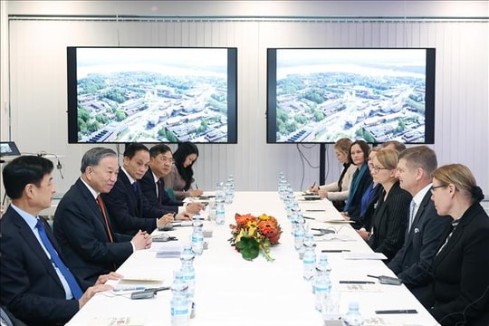 Tổng Bí thư Tô Lâm thăm Đại học Aalto và gặp gỡ sinh viên Việt Nam tại Phần Lan