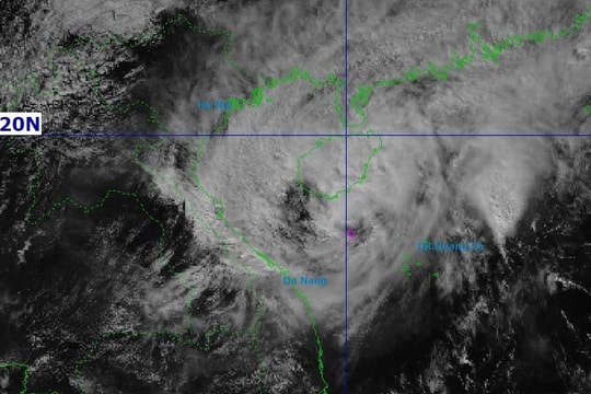 Dự báo ven biển từ Quảng Trị đến Đà Nẵng mưa lớn do ảnh hưởng bão số 12