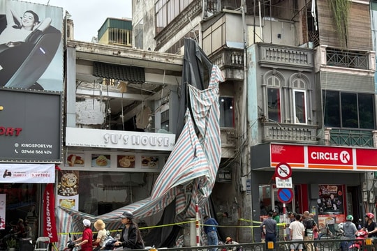 Tạm dừng thi công công trình 121 Tôn Đức Thắng sau vụ tai nạn khiến một người tử vong