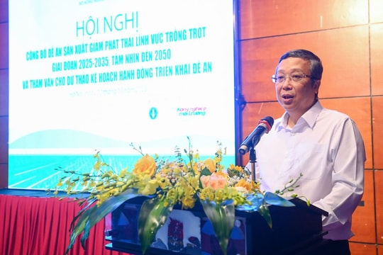 Xây dựng 59 mô hình trồng trọt giảm phát thải tại 34 tỉnh, thành