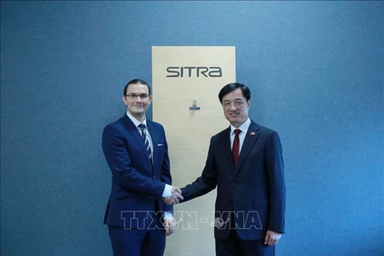 Việt Nam trao đổi kinh nghiệm với Quỹ Đổi mới sáng tạo SITRA và Công ty công nghệ vũ trụ ICEYE