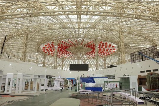 Hơn 90% hạng mục hạ tầng kỹ thuật hoàn thiện, sẵn sàng cho Hội chợ Mùa Thu 2025