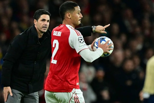 Arteta: 'Bóng cố định là cách để Arsenal gây sát thương'