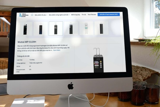 Bình chọn máy lọc nước có công nghệ ion kiềm ấn tượng