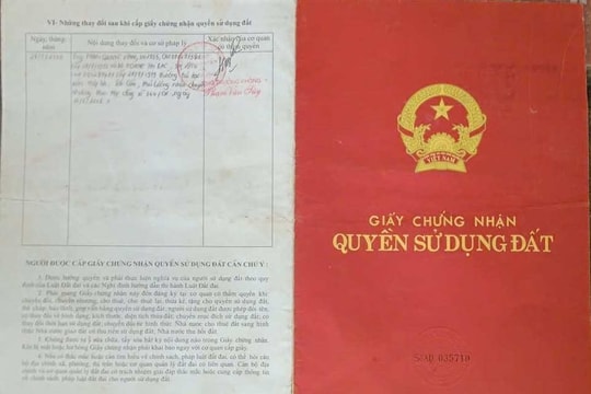 Người dân sắp có thể nộp sổ đỏ photocopy trên VNeID