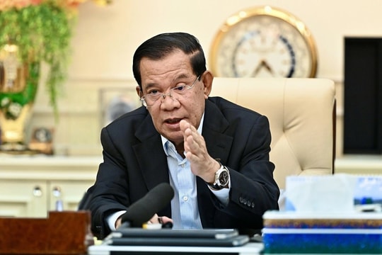 Ông Hun Sen kêu gọi người dân không đốt hàng hóa Thái Lan