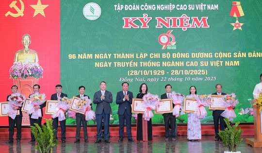 Tập đoàn Công nghiệp Cao su Việt Nam tiếp tục phát triển xanh và bền vững
