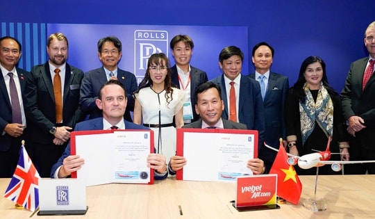 Vietjet ký hợp đồng mua 40 động cơ Trent 7000 với Rolls-Royce, lắp cho 20 máy bay Airbus A330Neo