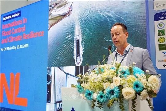 Việt Nam - Hà Lan đổi mới sáng tạo trong kiểm soát lũ, thích ứng biến đổi khí hậu