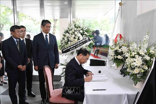 Điện chia buồn nguyên Thủ tướng Nhật Bản Murayama Tomiichi từ trần