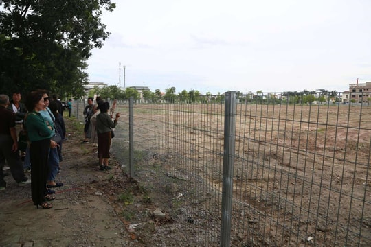 Cận cảnh khu tái định di dời dân làm quảng trường - công viên phía Đông hồ Hoàn Kiếm