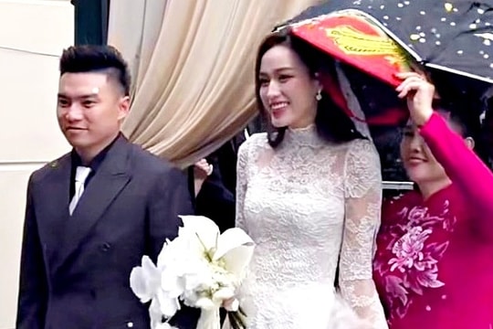 Những hình ảnh cảm xúc tại đám cưới Đỗ Thị Hà