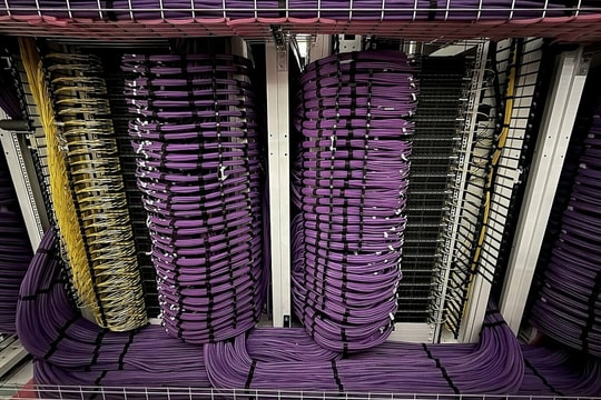 Những sợi cáp tím thành 'gà đẻ trứng vàng' thời AI