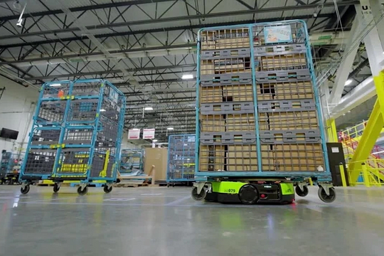 Amazon có thể không cần tuyển 600.000 nhân viên nhờ robot