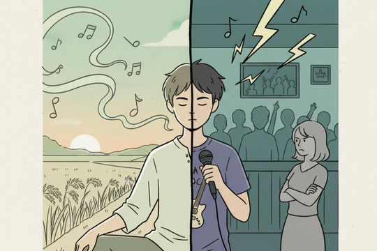 Bạn gái bắt tôi từ bỏ rock, chuyển sang nghe acoustic