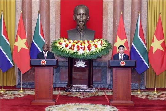 Tuyên bố chung Việt Nam-Nam Phi