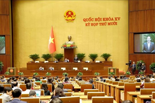 Kỳ họp thứ 10, Quốc hội khóa XV: Thông qua Nghị quyết về công tác nhân sự