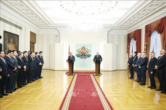 Tuyên bố chung Việt Nam và Bulgaria về thiết lập Đối tác chiến lược