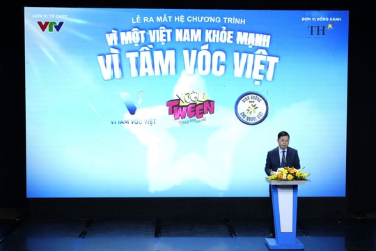 VTV ra mắt hệ chương trình về giáo dục sức khỏe, dinh dưỡng và thiếu nhi