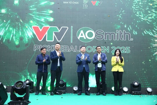 Lần đầu tiên ứng dụng công nghệ hình ảnh tức thời tại giải Pickleball VTV A.O. Smith 2025