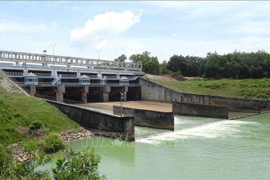 Hồ Dầu Tiếng điều chỉnh lưu lượng xả lũ từ ngày 25/10