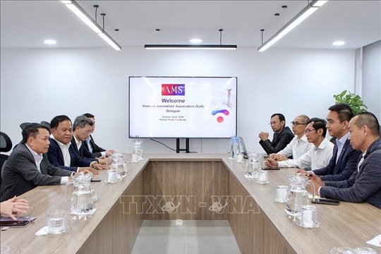 Việt Nam và Campuchia thúc đẩy hợp tác báo chí, truyền thông trong kỷ nguyên số