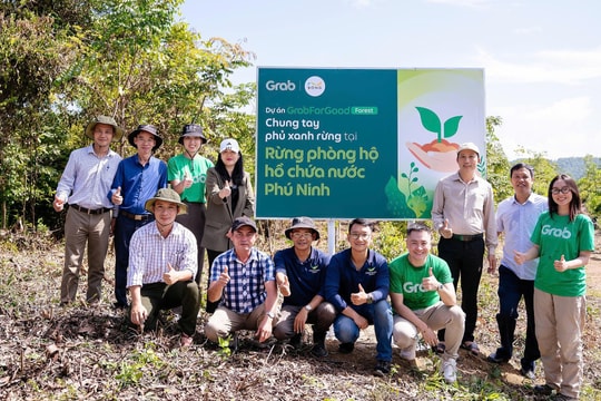 Grab khởi động chương trình 'Vững - Xanh' thúc đẩy bảo vệ môi trường