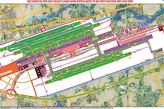 Dự kiến đầu tư hơn 196.000 tỷ đồng xây sân bay quốc tế Gia Bình